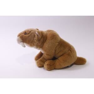 Living Nature, Sabre Toothed Tiger, Plush, Prehistoric, Soft Toy ~ 251227-WH 875